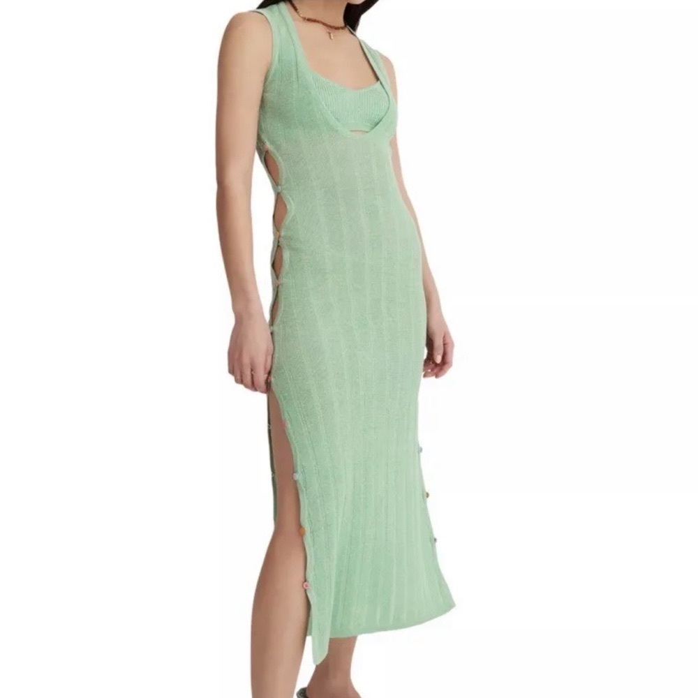 Pistachio green Hansen & Gretel dress or beach cover up
